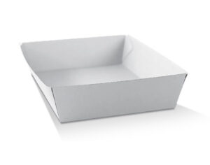 White corrugated tray / x-large 100pc/ctn