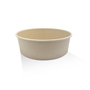 PE Coated Bamboo Paper Salad Bowl 42oz 300pc/ctn