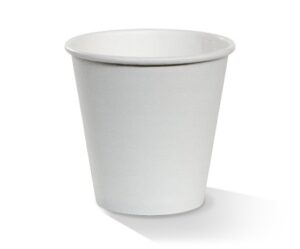 *8 oz PE Coated SW Cup/Plain White 90mm 1000pc/ctn